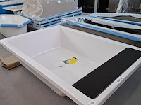 Ligbad riho, savona, glans wit - afbeelding 1 van  8