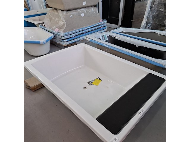 Ligbad riho, savona, glans wit - afbeelding 2 van  8