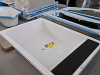 Ligbad riho, savona, glans wit - afbeelding 2 van  8