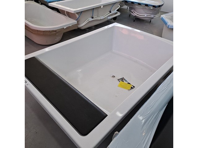 Ligbad riho, savona, glans wit - afbeelding 3 van  8