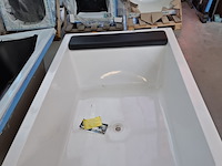 Ligbad riho, savona, glans wit - afbeelding 5 van  8