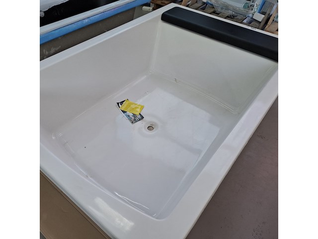 Ligbad riho, savona, glans wit - afbeelding 6 van  8