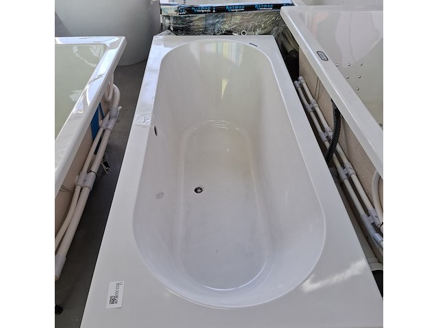 Ligbad sanindusa, urby, glans wit - afbeelding 2 van  8