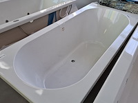 Ligbad sanindusa, urby, glans wit - afbeelding 4 van  8