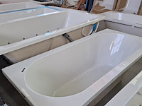 Ligbad sanindusa, urby, glans wit - afbeelding 6 van  8