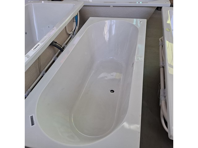 Ligbad sanindusa, urby, glans wit - afbeelding 7 van  8