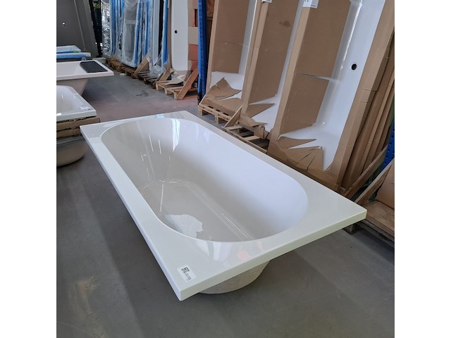 Ligbad sanindusa, urby, glans wit - afbeelding 1 van  6