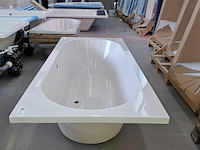 Ligbad sanindusa, urby, glans wit - afbeelding 2 van  6