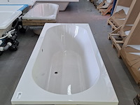 Ligbad sanindusa, urby, glans wit - afbeelding 3 van  6