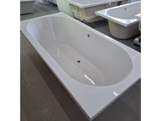 Ligbad sanindusa, urby, glans wit - afbeelding 5 van  6