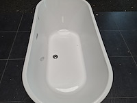 Ligbad sanisupply, vrijstaand, glans wit - afbeelding 5 van  8