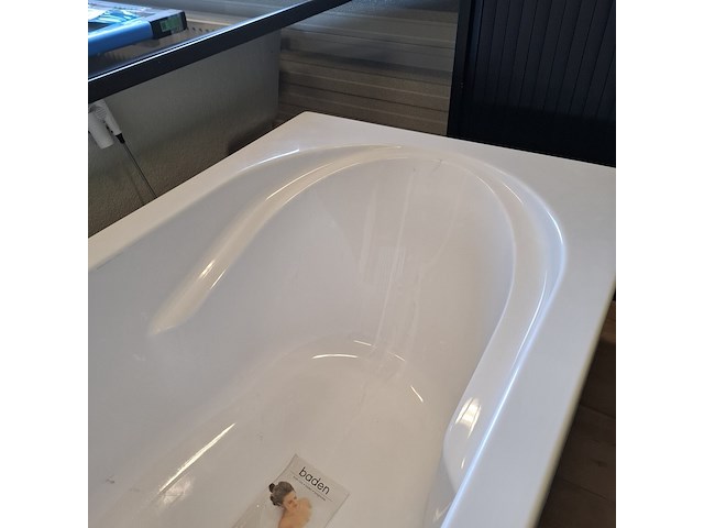 Ligbad sealskin, glans wit - afbeelding 4 van  7