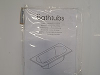 Ligbad sealskin, glans wit - afbeelding 6 van  7