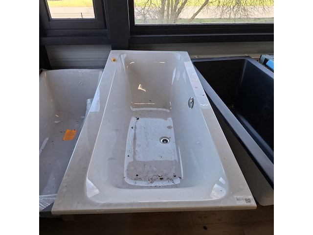 Ligbad vd sluis, glans wit - afbeelding 1 van  5