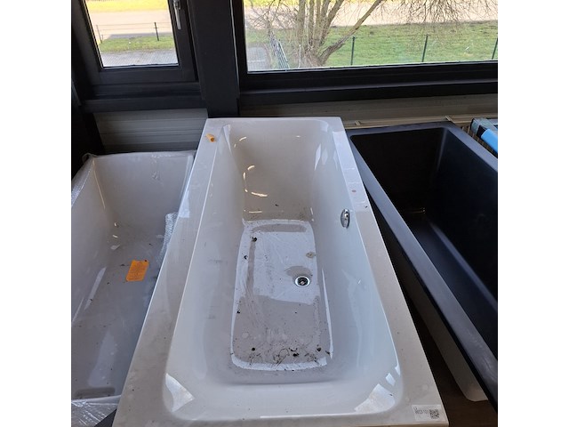 Ligbad vd sluis, glans wit - afbeelding 2 van  5