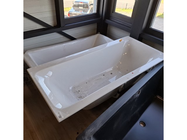 Ligbad vd sluis, glans wit - afbeelding 4 van  5