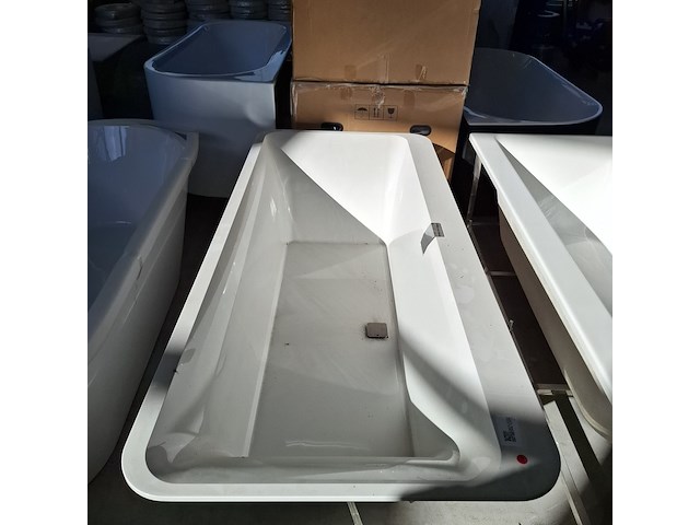 Ligbad villeroy & boch, squaro edge 12, wit - afbeelding 1 van  9