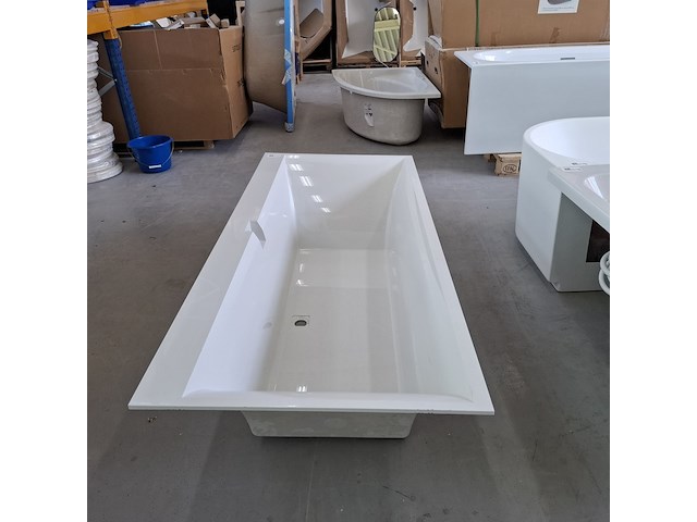 Ligbad villeroy & boch, wit - afbeelding 4 van  8