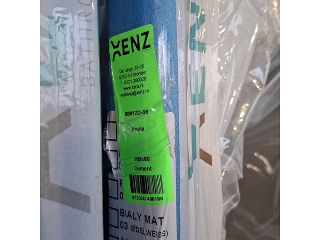 Ligbad, xenz, aruba, mat cement - afbeelding 4 van  4