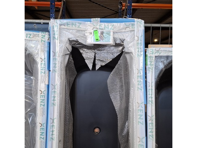 Ligbad, xenz, aruba, mat zwart - afbeelding 2 van  4