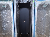 Ligbad, xenz, aruba, mat zwart - afbeelding 1 van  4