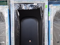 Ligbad, xenz, aruba, mat zwart - afbeelding 2 van  4