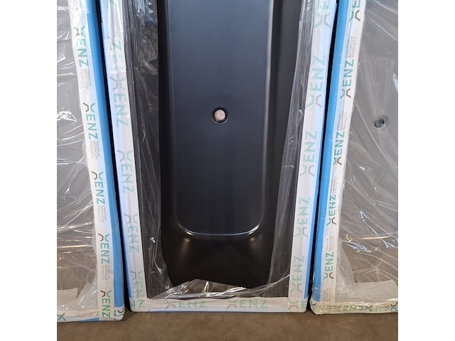 Ligbad, xenz, aruba, mat zwart - afbeelding 3 van  4