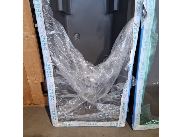 Ligbad, xenz, ibiza, mat zwart - afbeelding 3 van  4