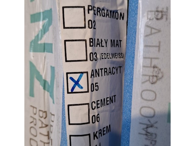 Ligbad, xenz, ibiza, mat zwart - afbeelding 4 van  4