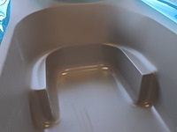 Ligbad xenz, kanaga, mat cement - afbeelding 4 van  5