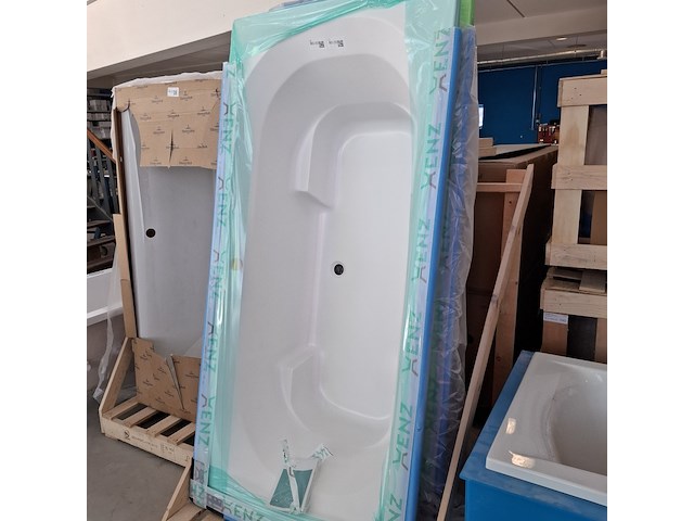 Ligbad xenz, kanaga, mat wit - afbeelding 2 van  5