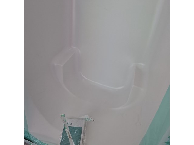 Ligbad xenz, kanaga, mat wit - afbeelding 4 van  5