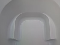 Ligbad xenz, kanaga, mat wit - afbeelding 3 van  5