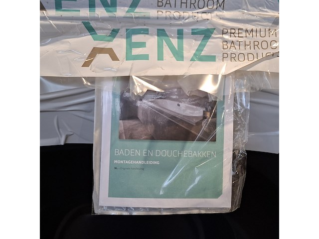 Ligbad, xenz, kanaga, mat zwart - afbeelding 4 van  4