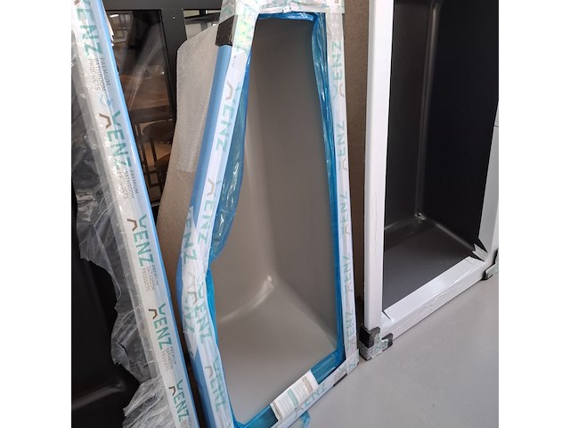 Ligbad xenz, lagoon compact, mat cement - afbeelding 2 van  5