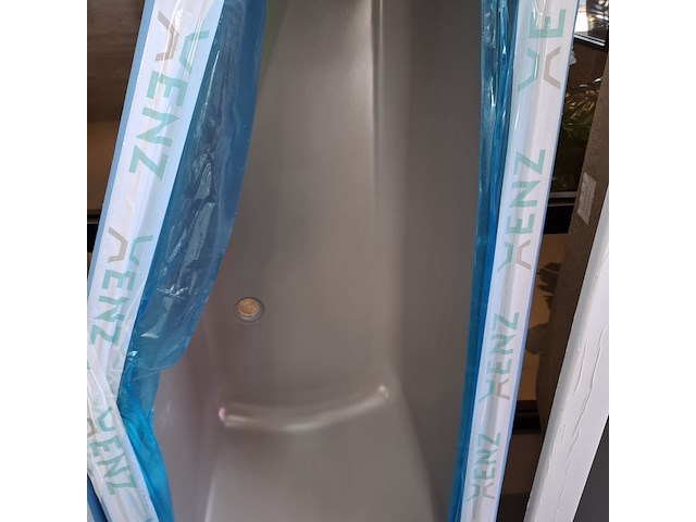 Ligbad xenz, lagoon compact, mat cement - afbeelding 3 van  5