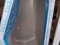 Ligbad xenz, lagoon compact, mat cement - afbeelding 3 van  5