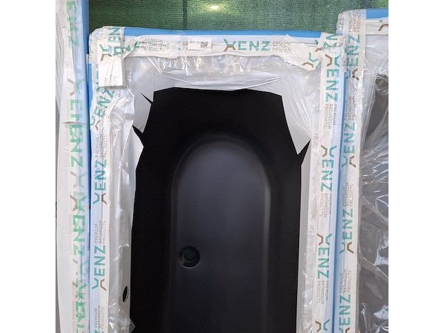 Ligbad, xenz, lagoon, mat zwart - afbeelding 2 van  3