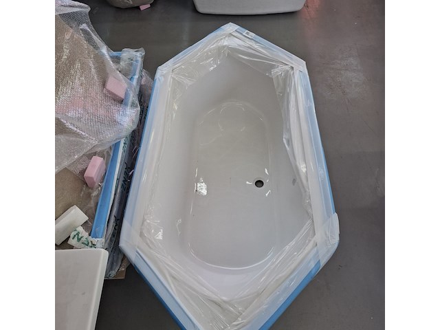 Ligbad xenz, lucia, glans wit - afbeelding 5 van  6