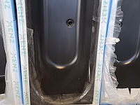 Ligbad, xenz, madeira, mat zwart - afbeelding 3 van  3