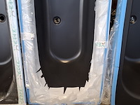 Ligbad, xenz, madeira, mat zwart - afbeelding 3 van  4