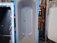 Ligbad, xenz, mat cement - afbeelding 1 van  4