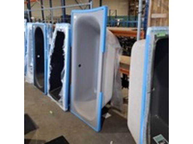 Ligbad, xenz, mat cement - afbeelding 2 van  4