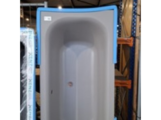 Ligbad, xenz, mat cement - afbeelding 3 van  4