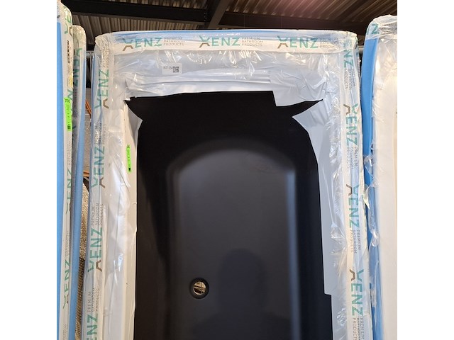 Ligbad, xenz, robijn, mat zwart - afbeelding 2 van  4