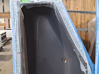 Ligbad , xenz, society-compact links, antraciet - afbeelding 3 van  5