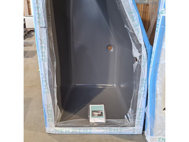 Ligbad , xenz, society-compact links, antraciet - afbeelding 4 van  5