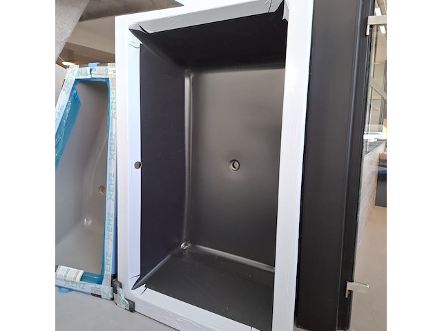 Ligbad xenz, society , mat zwart - afbeelding 1 van  3