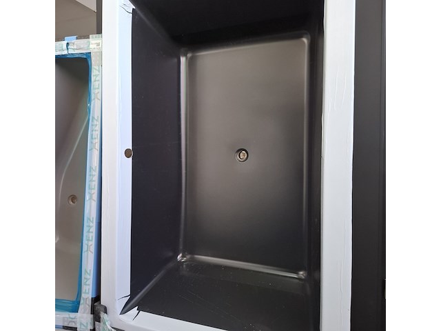 Ligbad xenz, society , mat zwart - afbeelding 3 van  3