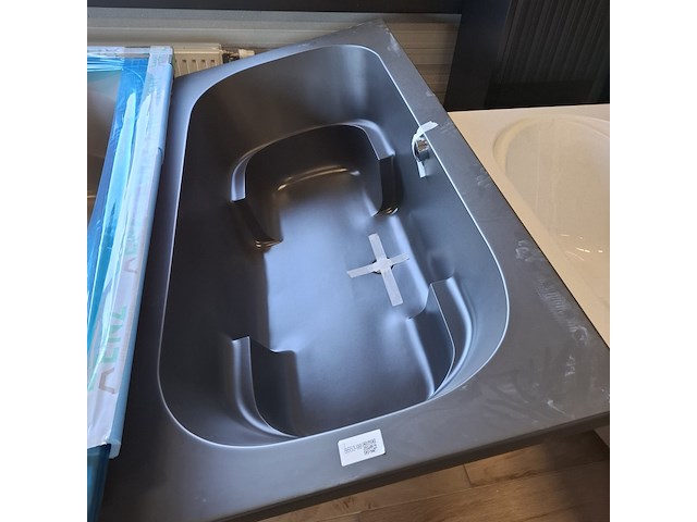 Ligbad xenz, tanga, mat zwart - afbeelding 1 van  6